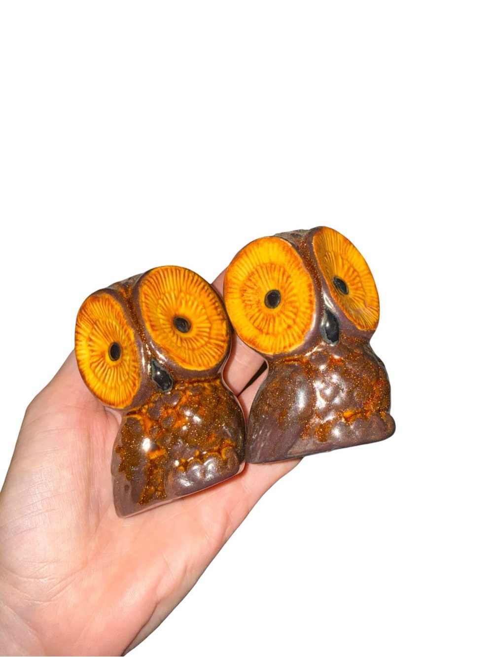 Vintage owl salt and pepper shakers